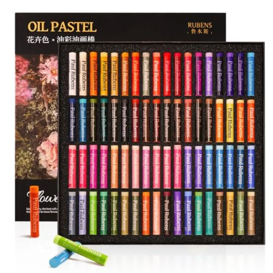 Oil Pastels for Artists, 72 Floral Colors Artist Soft Oil Pastel Set Vibrant and Creamy, Pastels Art Supplies.
Oil Pastels for Artists, 72 Floral Colors Artist Soft Oil Pastel Set Vibrant and Creamy, Pastels Art Supplies.