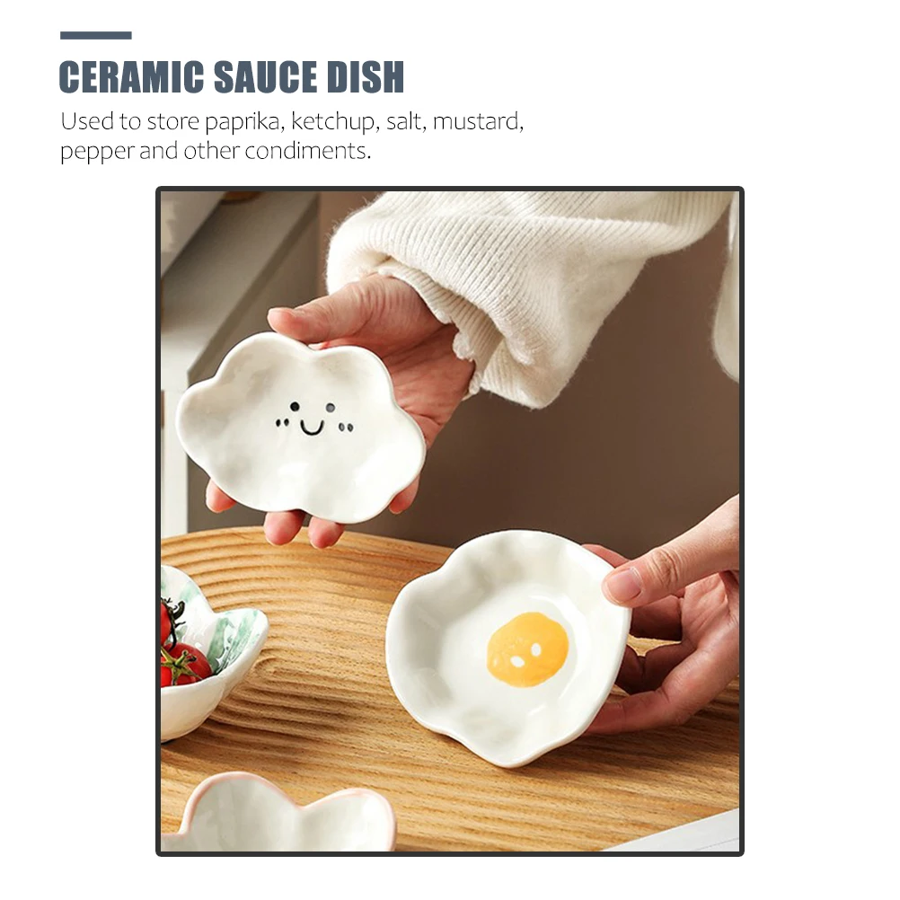 Ceramic Sauce Dish Japanese Style Relish Plate Household Seasoning Plate Portable Light Weight Suitable Families Hotels
Ceramic Sauce Dish Japanese Style Relish Plate Household Seasoning Plate Portable Light Weight Suitable Families Hotels