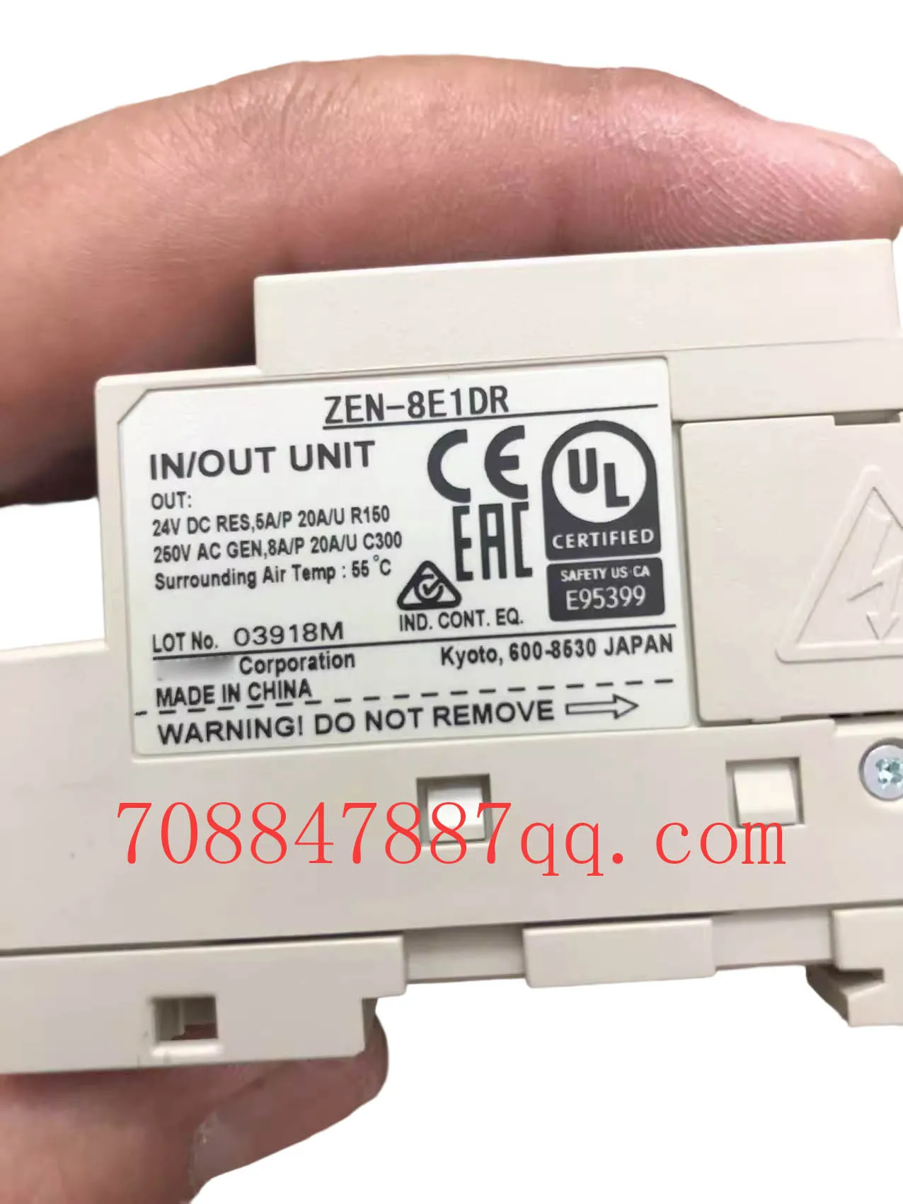 Оригинальные НОВЫЕ запчасти для ПЛК ZEN-8E1DR
Оригинальные НОВЫЕ запчасти для ПЛК ZEN-8E1DR