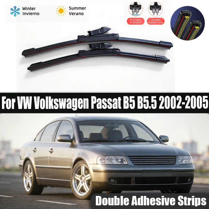For VW Volkswagen Passat B5 B5.5 2002-2005 Car Wiper Blade Windscreen Front Windshield Wipers Car Accessories 21"+20"
For VW Volkswagen Passat B5 B5.5 2002-2005 Car Wiper Blade Windscreen Front Windshield Wipers Car Accessories 21"+20"