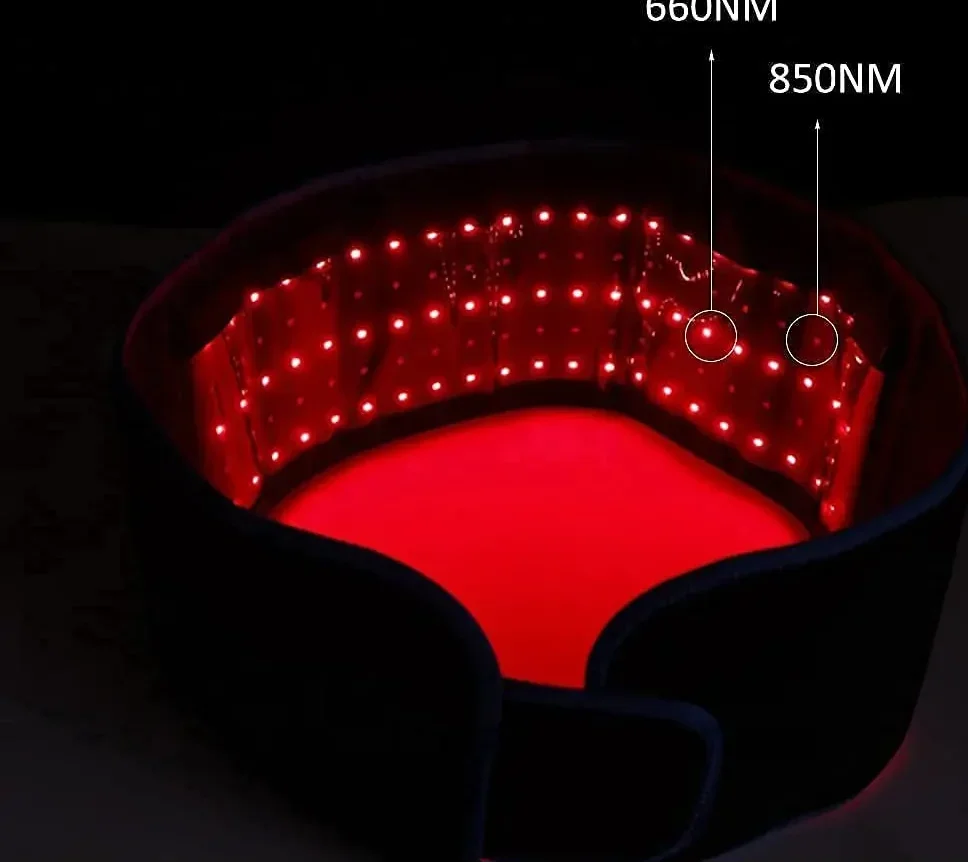 Red Light Therapy Waist Belt 850nm/660nm Red Infrared Light Therapy Belt For Burning Fat Slimming Relieving Pain Pad
Red Light Therapy Waist Belt 850nm/660nm Red Infrared Light Therapy Belt For Burning Fat Slimming Relieving Pain Pad