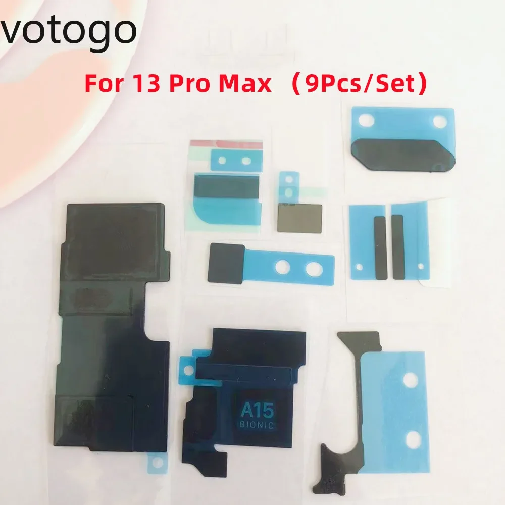 Черная наклейка для радиатора для iPhone 13 Pro Max Материнская плата диссеивающая Пена Губка клейкая ремонтная деталь
Черная наклейка для радиатора для iPhone 13 Pro Max Материнская плата диссеивающая Пена Губка клейкая ремонтная деталь