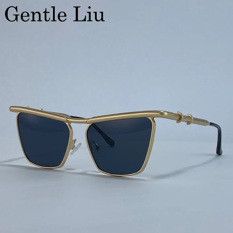 Sexy Cat Eye Punk Shield Sunglasses Women Men 2025 Luxury Brand Retro Square Steampunk Metal Frame Sun Glasses for Lady Eyewear
Sexy Cat Eye Punk Shield Sunglasses Women Men 2025 Luxury Brand Retro Square Steampunk Metal Frame Sun Glasses for Lady Eyewear