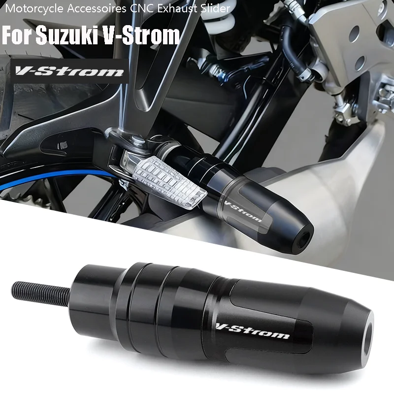For Motorcycle Accessories SUZUKI DL1000 V-Strom 650/XT VStrom DL250 800DE CNC Exhaust Sliders Crash Protector Frame Crash Pads
For Motorcycle Accessories SUZUKI DL1000 V-Strom 650/XT VStrom DL250 800DE CNC Exhaust Sliders Crash Protector Frame Crash Pads