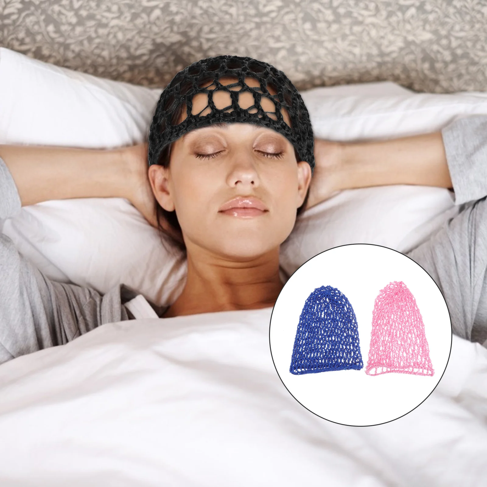 2pcs Mesh Women Hair Hair Net Cap Protector Long Sleeping Hat Sleeping Hat Net Caps Durable Stretchy Fit Most Sizes
2pcs Mesh Women Hair Hair Net Cap Protector Long Sleeping Hat Sleeping Hat Net Caps Durable Stretchy Fit Most Sizes