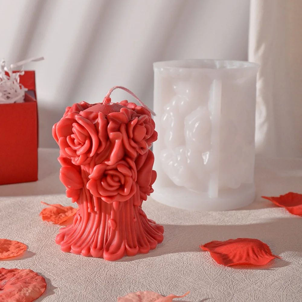 Style Aromatherapy Candle Silicone Mold DIY Handmade Wedding Candle Silicone Mold Scented Making Tools 3D DIY Handmade Fragrance
Style Aromatherapy Candle Silicone Mold DIY Handmade Wedding Candle Silicone Mold Scented Making Tools 3D DIY Handmade Fragrance