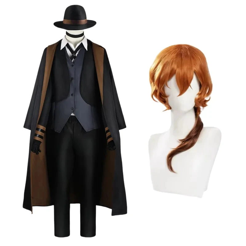 ❤2026❤ Nakahara Chuuya Cosplay Costume Include Hat Uniform Trench Coat Pants Outfits❤
❤2026❤ Nakahara Chuuya Cosplay Costume Include Hat Uniform Trench Coat Pants Outfits❤