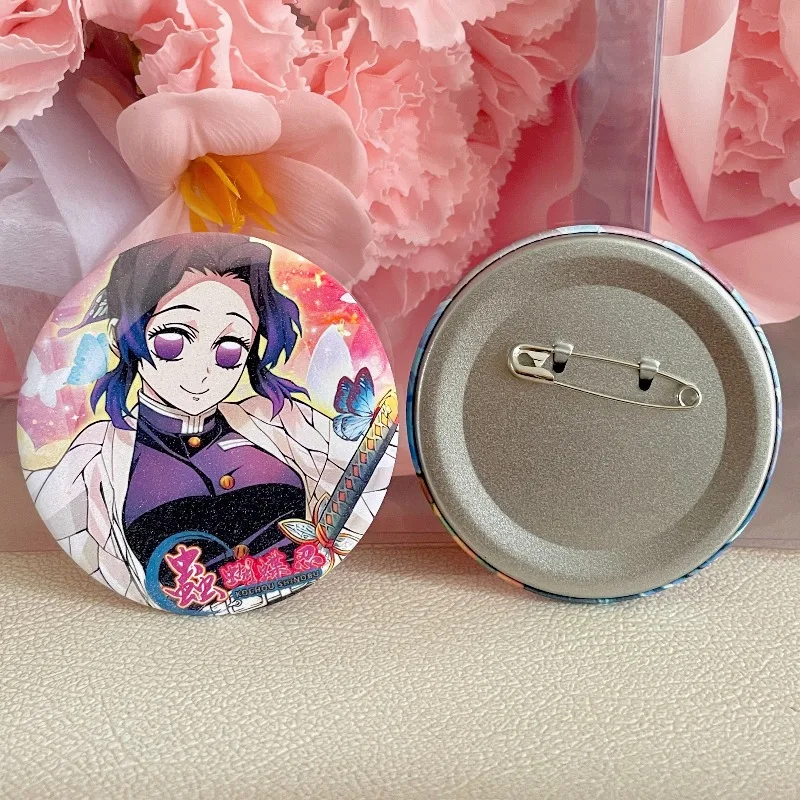 75cm Demon Slayer Laser Brooch Kochou Shinobu Anime Action Figure Q Figural Clothing Backpack Pin Decoration Cute Christmas Gift
75cm Demon Slayer Laser Brooch Kochou Shinobu Anime Action Figure Q Figural Clothing Backpack Pin Decoration Cute Christmas Gift