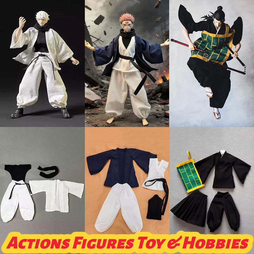 【Only Clothes】Jujutsu Kaisen 1/6 Scale Japanese Anime Ryomen Sukuna Gojo Satoru Geto Suguru Clothes Accessories Set Model Toy
【Only Clothes】Jujutsu Kaisen 1/6 Scale Japanese Anime Ryomen Sukuna Gojo Satoru Geto Suguru Clothes Accessories Set Model Toy