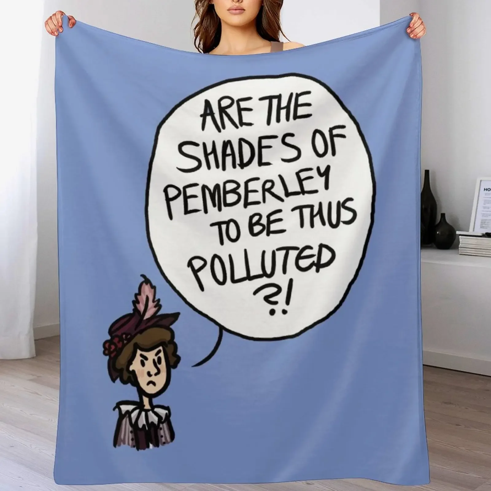 Shades of Pemberley Throw Blanket Cozy Throw Blanket Birthday Gift for Him Her
Shades of Pemberley Throw Blanket Cozy Throw Blanket Birthday Gift for Him Her