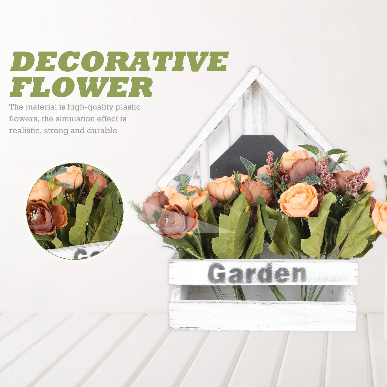 1Pcs Premium Artificial Flower Pendant Natural Looking Fake Rose Wall Decor for Home Indoor Gathering Brightening
1Pcs Premium Artificial Flower Pendant Natural Looking Fake Rose Wall Decor for Home Indoor Gathering Brightening