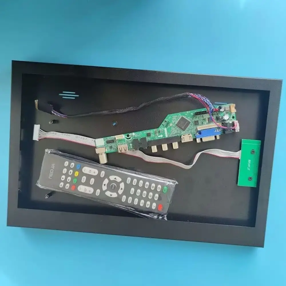 Kit for B156XW02 15.6" 1366x768 LCD HDMI-compatible TV Controller board AV VGA + Aluminum alloy metal case panel back cover box
Kit for B156XW02 15.6" 1366x768 LCD HDMI-compatible TV Controller board AV VGA + Aluminum alloy metal case panel back cover box