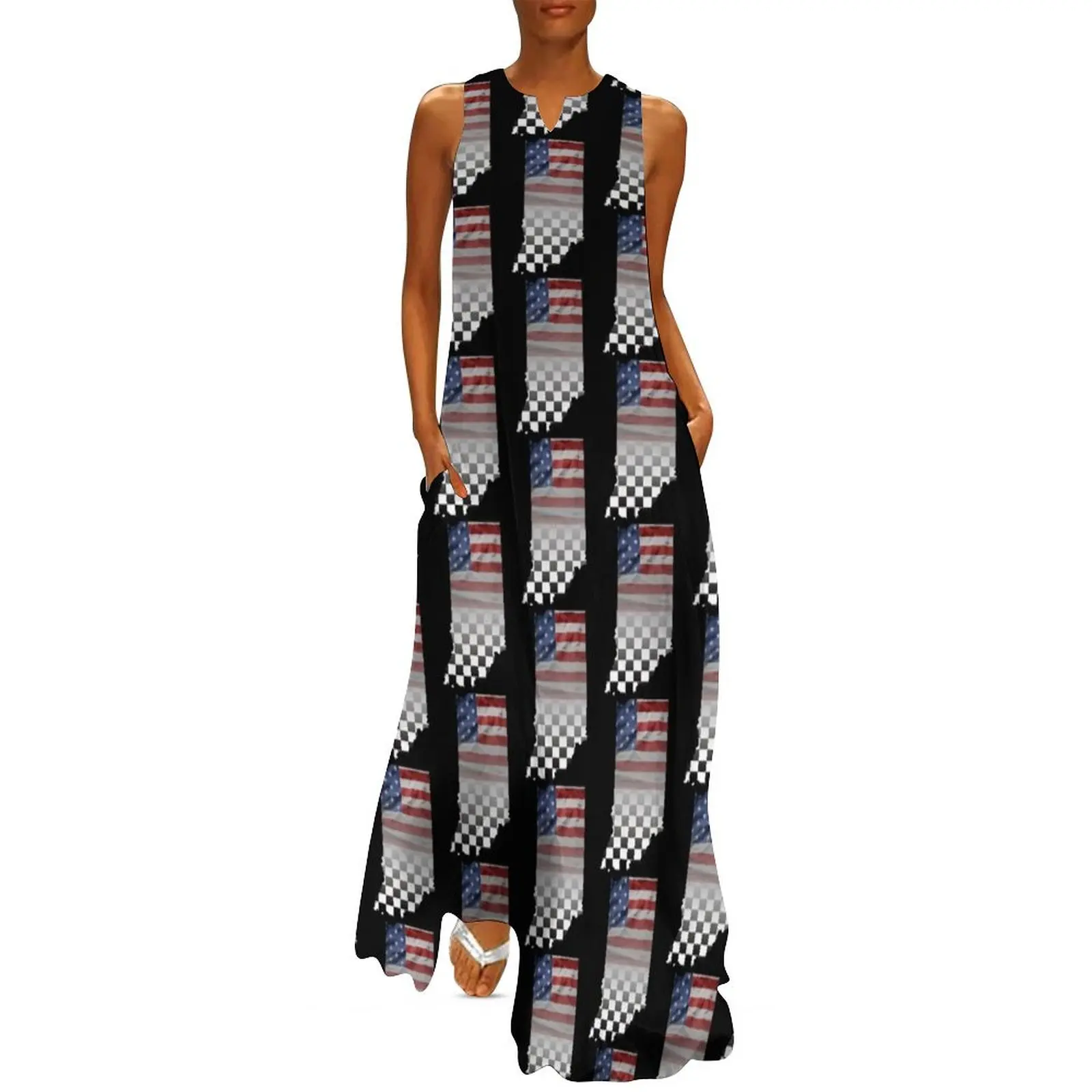 Indy 500 Graphic Long Dress Woman dresses festival outfit women luxury woman evening dress long sleeve dress
Indy 500 Graphic Long Dress Woman dresses festival outfit women luxury woman evening dress long sleeve dress