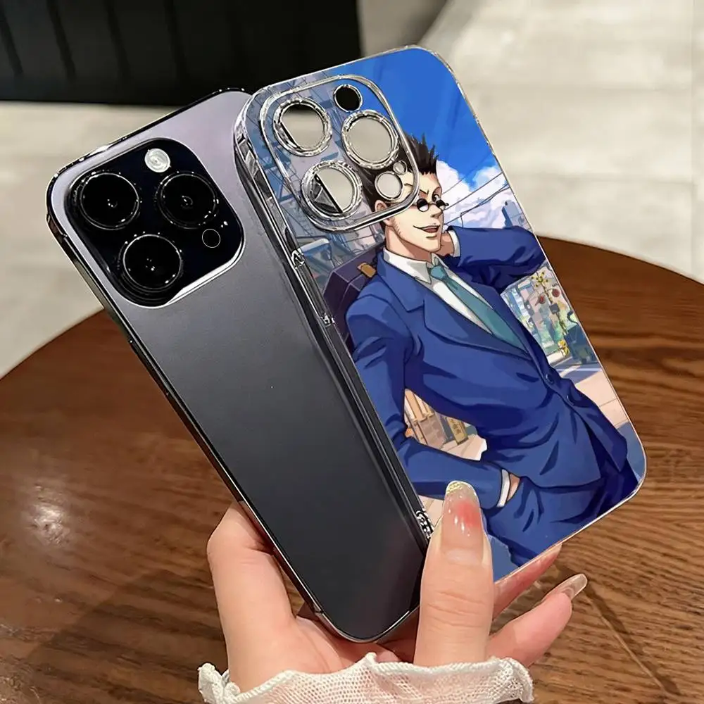 Leorio HXH-h X Hunter Phone Case For iPhone 17 16 15 14 13 12 11 Mini Pro Max Plus Transparent Cover
Leorio HXH-h X Hunter Phone Case For iPhone 17 16 15 14 13 12 11 Mini Pro Max Plus Transparent Cover