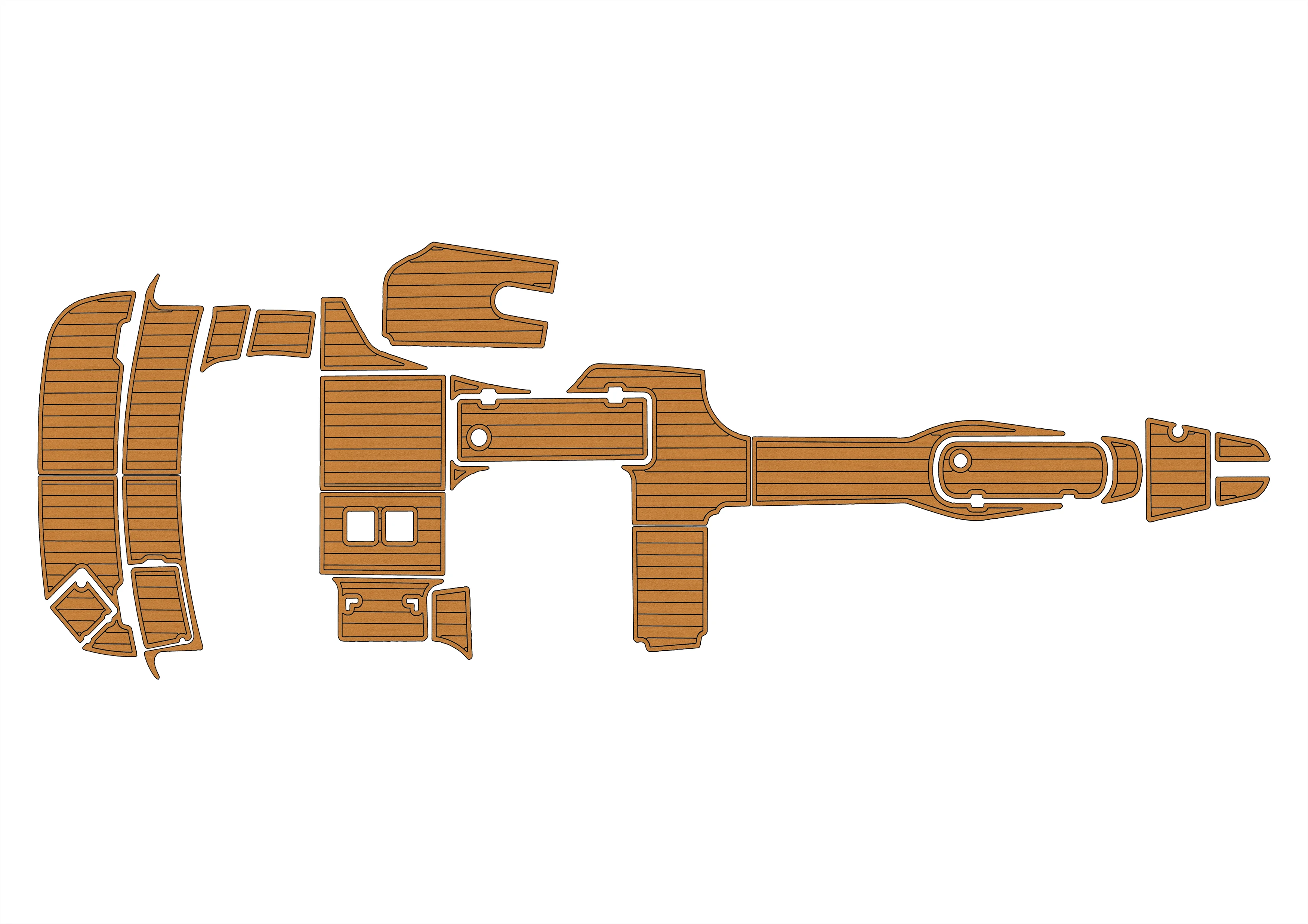 Нескользящий коврик из морского искусственного тикового EVA - 2000-2006 Chaparral 280 SSI B Самоклеящаяся подушка для палубы лодки 1/4 дюйма (6 мм) для кокпита и палубы
Нескользящий коврик из морского искусственного тикового EVA - 2000-2006 Chaparral 280 SSI B Самоклеящаяся подушка для палубы лодки 1/4 дюйма (6 мм) для кокпита и палубы