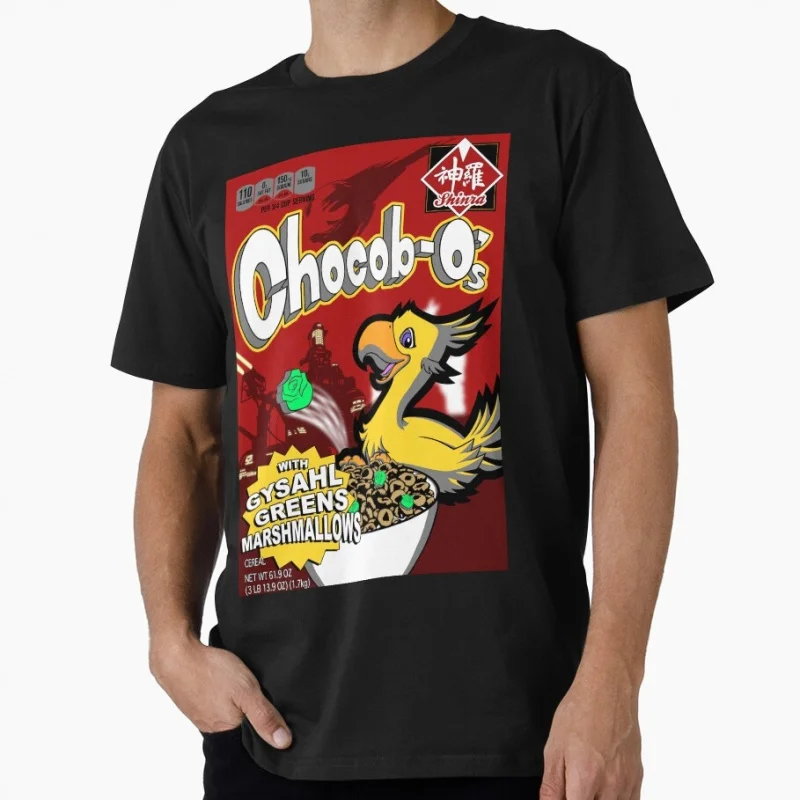 Chocob-Os 0513 Final Fantasy Gift T shirt for RPG gamer 100% cotton Short Sleeve Graphic Clothes All size tops S-6XL
Chocob-Os 0513 Final Fantasy Gift T shirt for RPG gamer 100% cotton Short Sleeve Graphic Clothes All size tops S-6XL