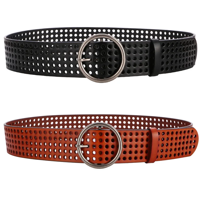 Elegant Women's Perforated Leather Belt Wide Waist Cincher Vintage Decoration for Palazzo Pants & Party Skirts Hot Sale
Elegant Women's Perforated Leather Belt Wide Waist Cincher Vintage Decoration for Palazzo Pants & Party Skirts Hot Sale