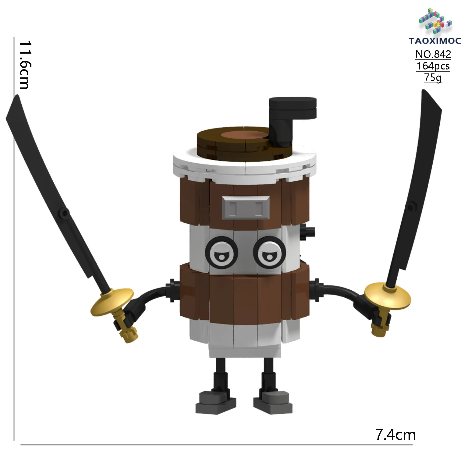 Cabucino Assasino AI The Book of Mountains and Seas Abstract Building Blocks Coffee Ninja Bricks Toys Compatible With LEGO
Cabucino Assasino AI The Book of Mountains and Seas Abstract Building Blocks Coffee Ninja Bricks Toys Compatible With LEGO