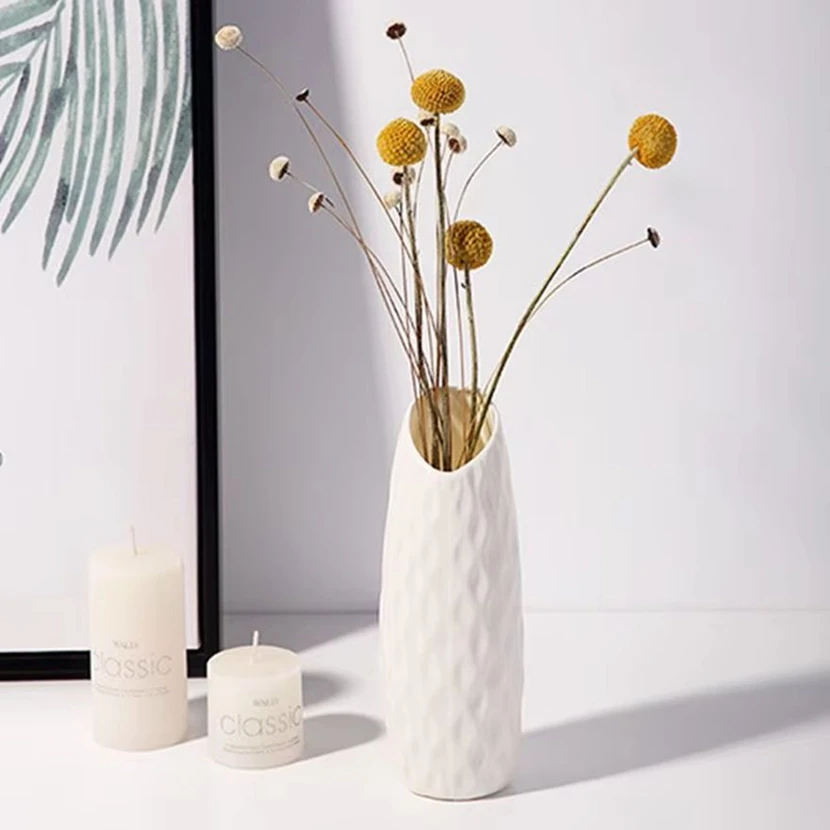 Plastic Vase Imitation Ikebana Flower Arrangement Wedding Home Outdoor Garden Table DIY Bonsai Festival Party Courtyard Decorati
Plastic Vase Imitation Ikebana Flower Arrangement Wedding Home Outdoor Garden Table DIY Bonsai Festival Party Courtyard Decorati