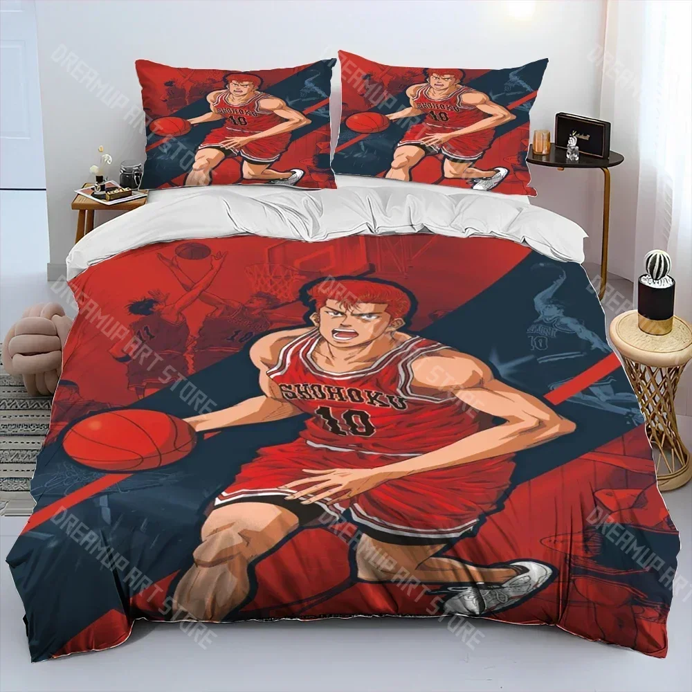3D Print Anime SLAM DUNK Bedding Sets Kids Covers Boys Bed Linen Set for Teens bedding set bedding set cover&2pcs Pillowcase
3D Print Anime SLAM DUNK Bedding Sets Kids Covers Boys Bed Linen Set for Teens bedding set bedding set cover&2pcs Pillowcase