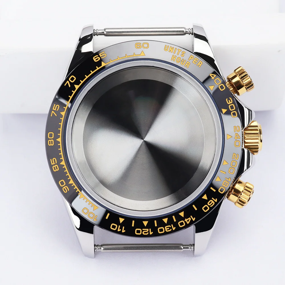 39mm VK63 Case Silver Watch Case Stainless Steel Watch Strap Sapphire Crystal for Fit VK63 Quartz Movements Watch Accessories
39mm VK63 Case Silver Watch Case Stainless Steel Watch Strap Sapphire Crystal for Fit VK63 Quartz Movements Watch Accessories