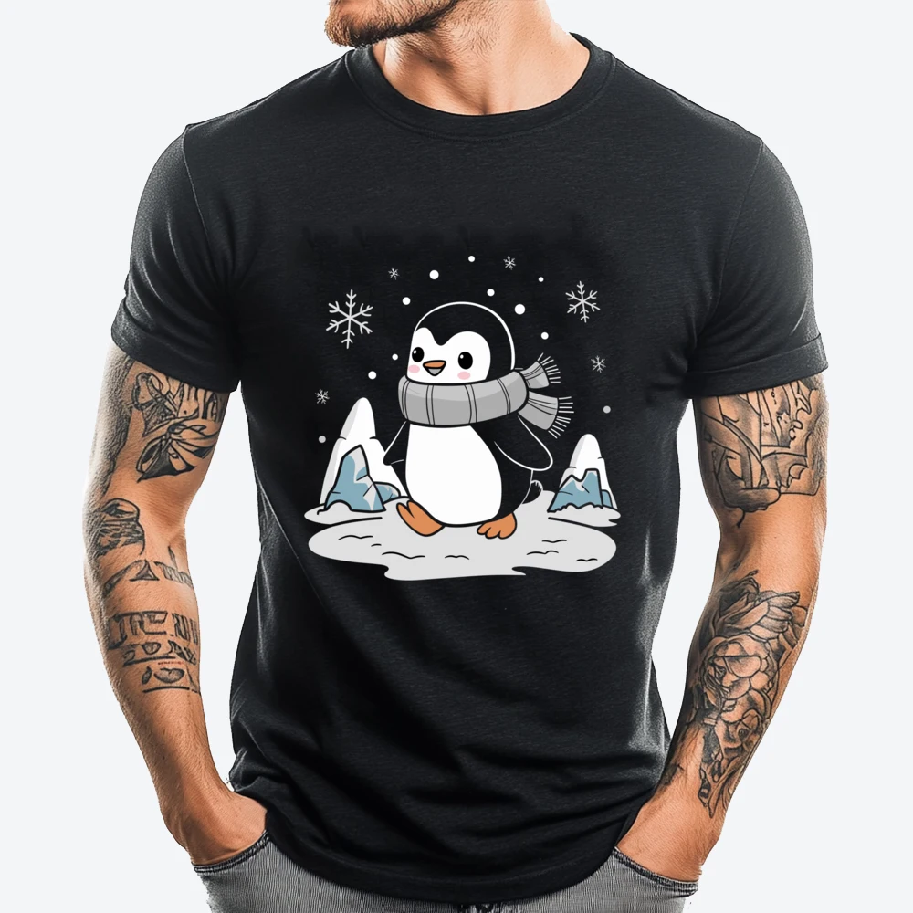 Cute Penguin With Scarf Winter Kawaii Animal Penguin Christian Tshirt Men High Quality Men's T-Shirt Aesthetic
Cute Penguin With Scarf Winter Kawaii Animal Penguin Christian Tshirt Men High Quality Men's T-Shirt Aesthetic