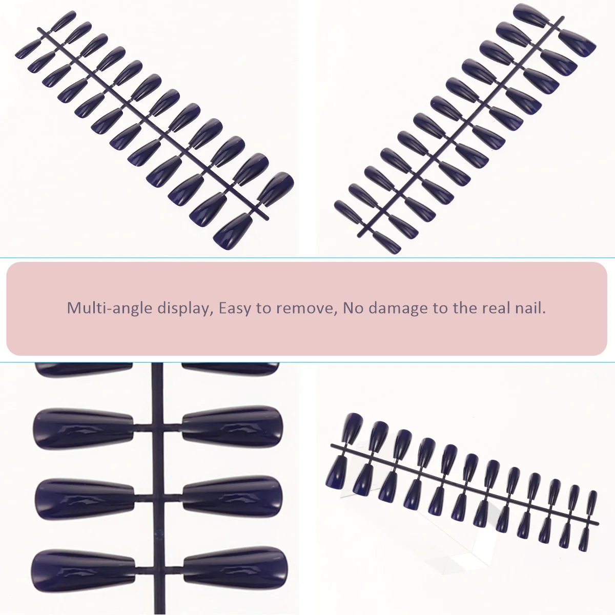3 Sets False Nail Tips Artificial Fingernails For Women Girls Dark Blue Manicure Diy Full Cover Nail Art Accessories
3 Sets False Nail Tips Artificial Fingernails For Women Girls Dark Blue Manicure Diy Full Cover Nail Art Accessories