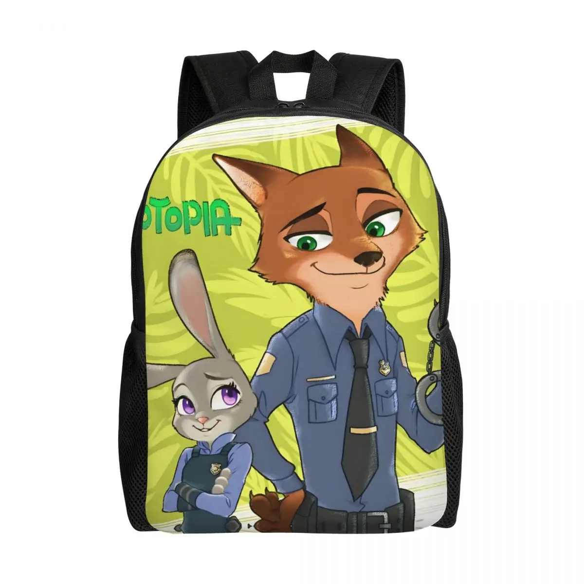 Рюкзак Zootopia Nick Fox на заказ для женщин и мужчин, водонепроницаемый школьный колледж, милый мультяшный классический аниме-сумка с принтом, сумки для книг
Рюкзак Zootopia Nick Fox на заказ для женщин и мужчин, водонепроницаемый школьный колледж, милый мультяшный классический аниме-сумка с принтом, сумки для книг