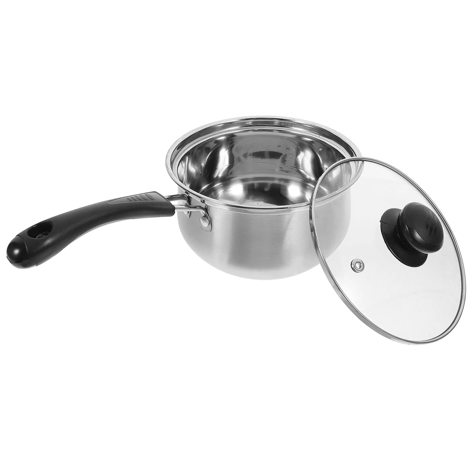 Stainless Steel Milk Pot Non-stick Cookware Ergonomic Handle Food-grade Corrosion-resistant Quick Heat Distributing for Milk
Stainless Steel Milk Pot Non-stick Cookware Ergonomic Handle Food-grade Corrosion-resistant Quick Heat Distributing for Milk