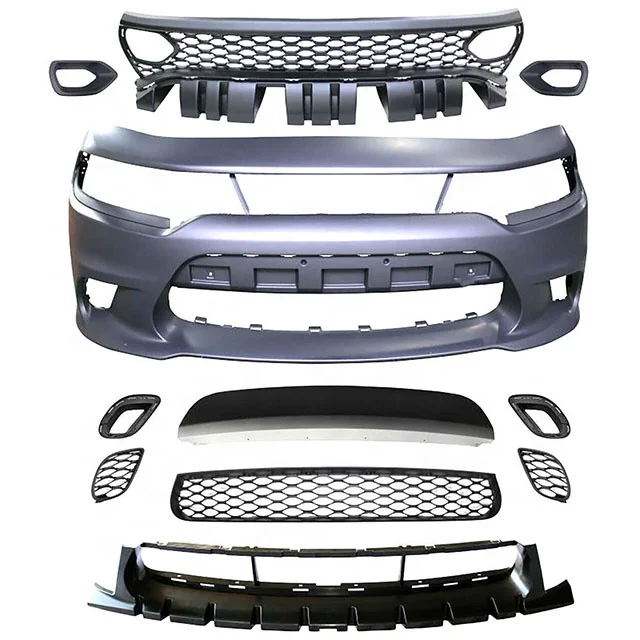 Hot Selling Automotive Parts Changer SRT Front Bumper Kit Front Bumper Grille Fog Light Cover For Dodge Changer 2015-2019
Hot Selling Automotive Parts Changer SRT Front Bumper Kit Front Bumper Grille Fog Light Cover For Dodge Changer 2015-2019