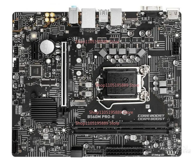 Support 10/11 Generation Intel CPU for MSI B560M PRO-E Main Board
Support 10/11 Generation Intel CPU for MSI B560M PRO-E Main Board
