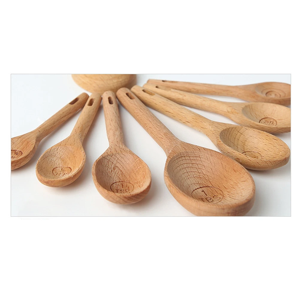 4 Pcs Measuring Spoons Set Engraved Accurate Non Toxic Kitchen Tool Spoons Beech Kitchen Tool Dry Liquid Ingredients
4 Pcs Measuring Spoons Set Engraved Accurate Non Toxic Kitchen Tool Spoons Beech Kitchen Tool Dry Liquid Ingredients