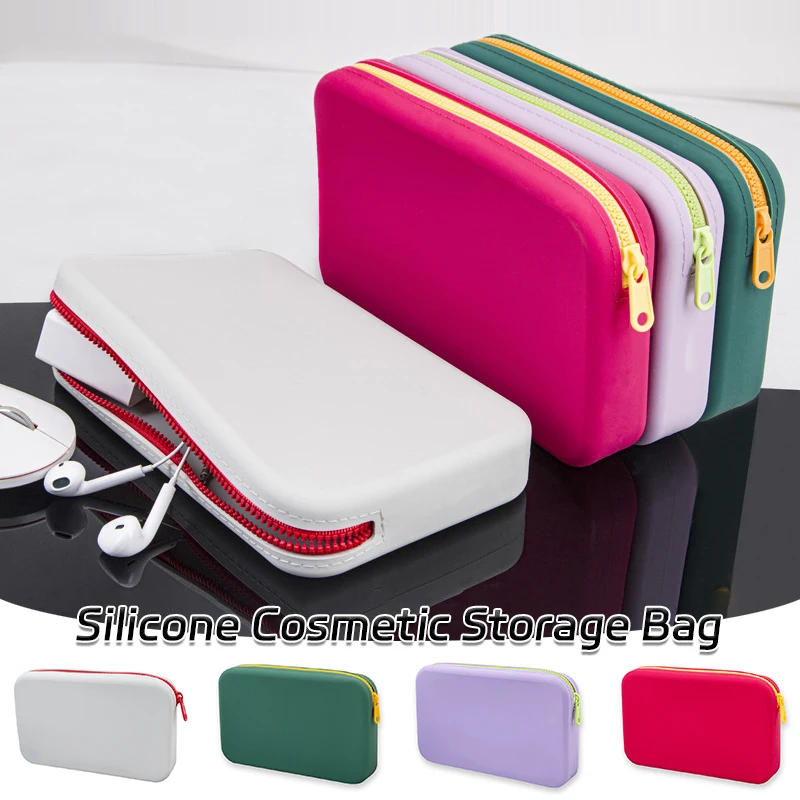 Square Silicone Cosmetic Storage Bag Portable Multifunctional Travel Makeup Brush Holder Women Cosmetic Waterproof Organizer
Square Silicone Cosmetic Storage Bag Portable Multifunctional Travel Makeup Brush Holder Women Cosmetic Waterproof Organizer