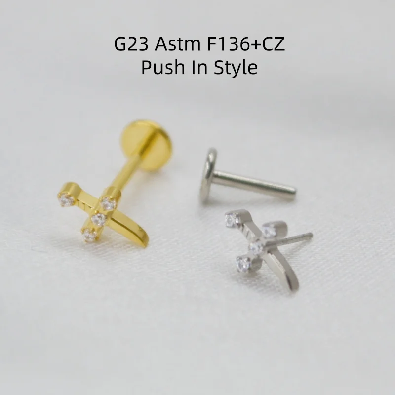 10pcs Body Jewelry G23 Titanium Astm F136 CZ Lip Labret Bar Ear Helix Tragus Rook Push In Ear Stud Piercing Jewelry
10pcs Body Jewelry G23 Titanium Astm F136 CZ Lip Labret Bar Ear Helix Tragus Rook Push In Ear Stud Piercing Jewelry