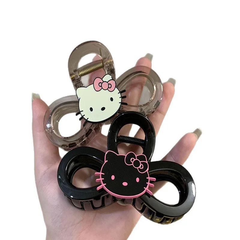 Новый акриловый зажим для волос Sanrio Hello Kitty для девочек, заколка для волос в форме акулы, аксессуар для волос, украшение, маленький подарок
Новый акриловый зажим для волос Sanrio Hello Kitty для девочек, заколка для волос в форме акулы, аксессуар для волос, украшение, маленький подарок