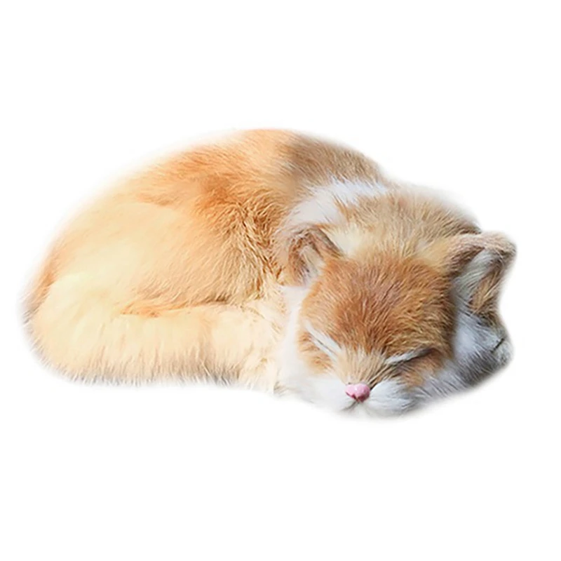 Plush Simulation Cat Toy Cute Real Hair Hair Accessories Sleeping Animal Photography Props Children'S Office
Plush Simulation Cat Toy Cute Real Hair Hair Accessories Sleeping Animal Photography Props Children'S Office