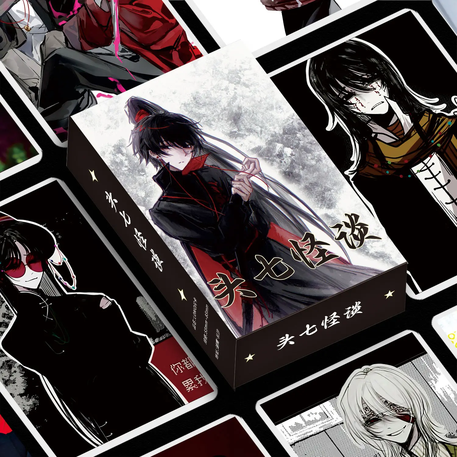 55 Pc/set Ghost Stories of the First Seven Days Manga Laser Lomo Card Album Comic Characters Photocard Fans Collection Cards
55 Pc/set Ghost Stories of the First Seven Days Manga Laser Lomo Card Album Comic Characters Photocard Fans Collection Cards