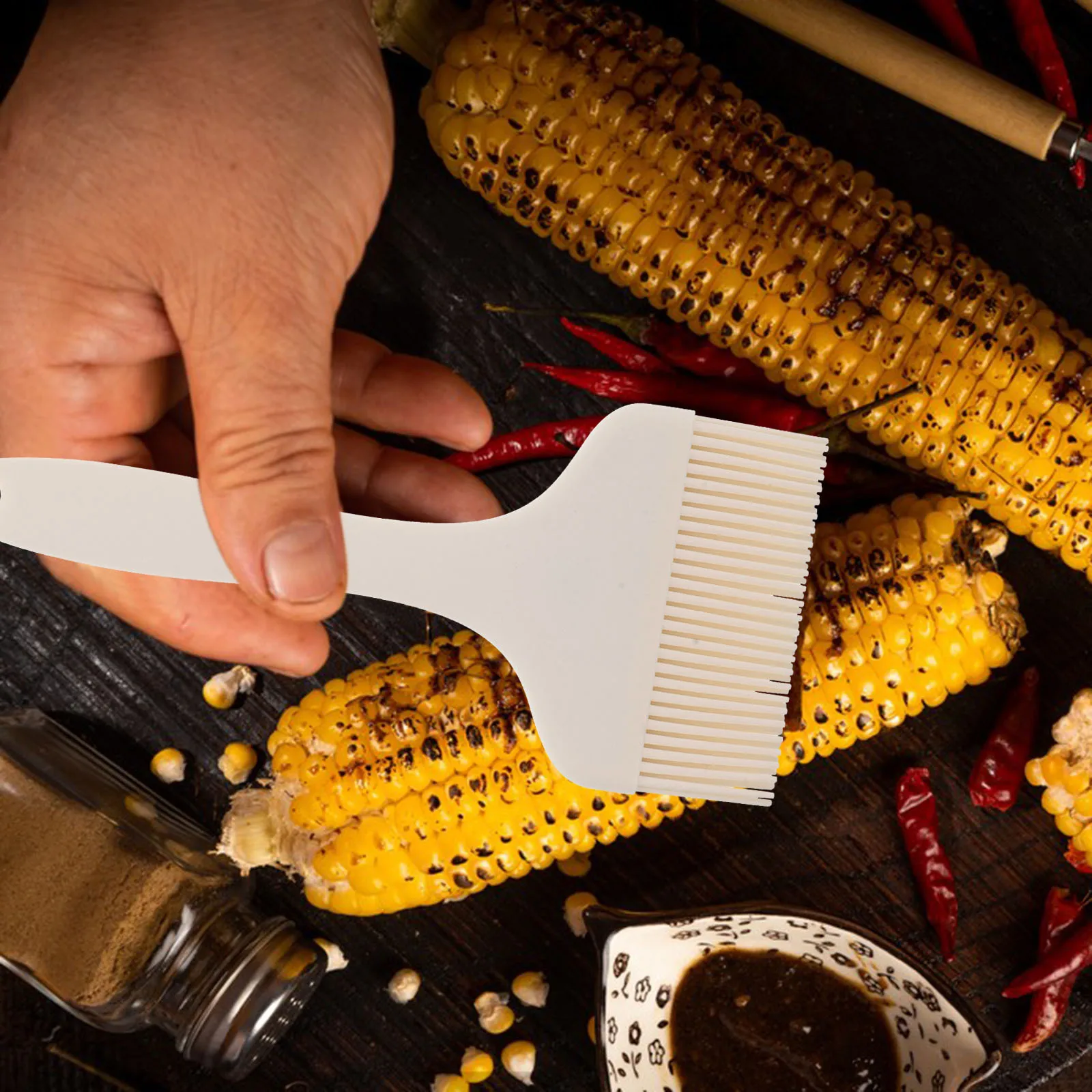 Silicone Oil Brush Heat Resistant Kitchen Utensil Cooking Baking Bbq Grill Spread Butter Sauce Brush Cake Painting Brushes
Silicone Oil Brush Heat Resistant Kitchen Utensil Cooking Baking Bbq Grill Spread Butter Sauce Brush Cake Painting Brushes