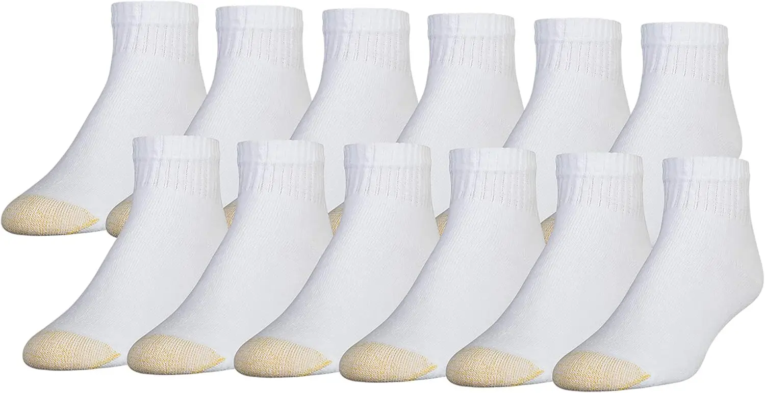 Men's Cotton Ankle Athletic Socks Multipack, Comfortable and Durable for Sports
Men's Cotton Ankle Athletic Socks Multipack, Comfortable and Durable for Sports