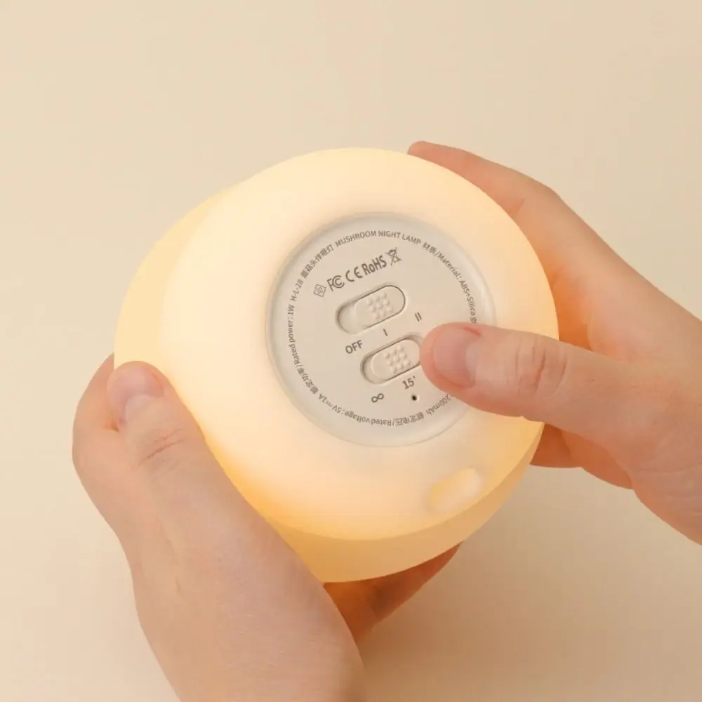 Сенсорный датчик, силиконовый грибной ночник с регулируемой яркостью, мягкий ночник для сна, креативный милый светодиодный прикроватный светильник, подарок
Сенсорный датчик, силиконовый грибной ночник с регулируемой яркостью, мягкий ночник для сна, креативный милый светодиодный прикроватный светильник, подарок