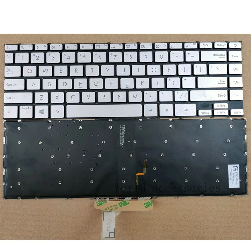 Новая английская клавиатура для ноутбука Asus Zen Book UX325 UX325E UX325EA с подсветкой
Новая английская клавиатура для ноутбука Asus Zen Book UX325 UX325E UX325EA с подсветкой