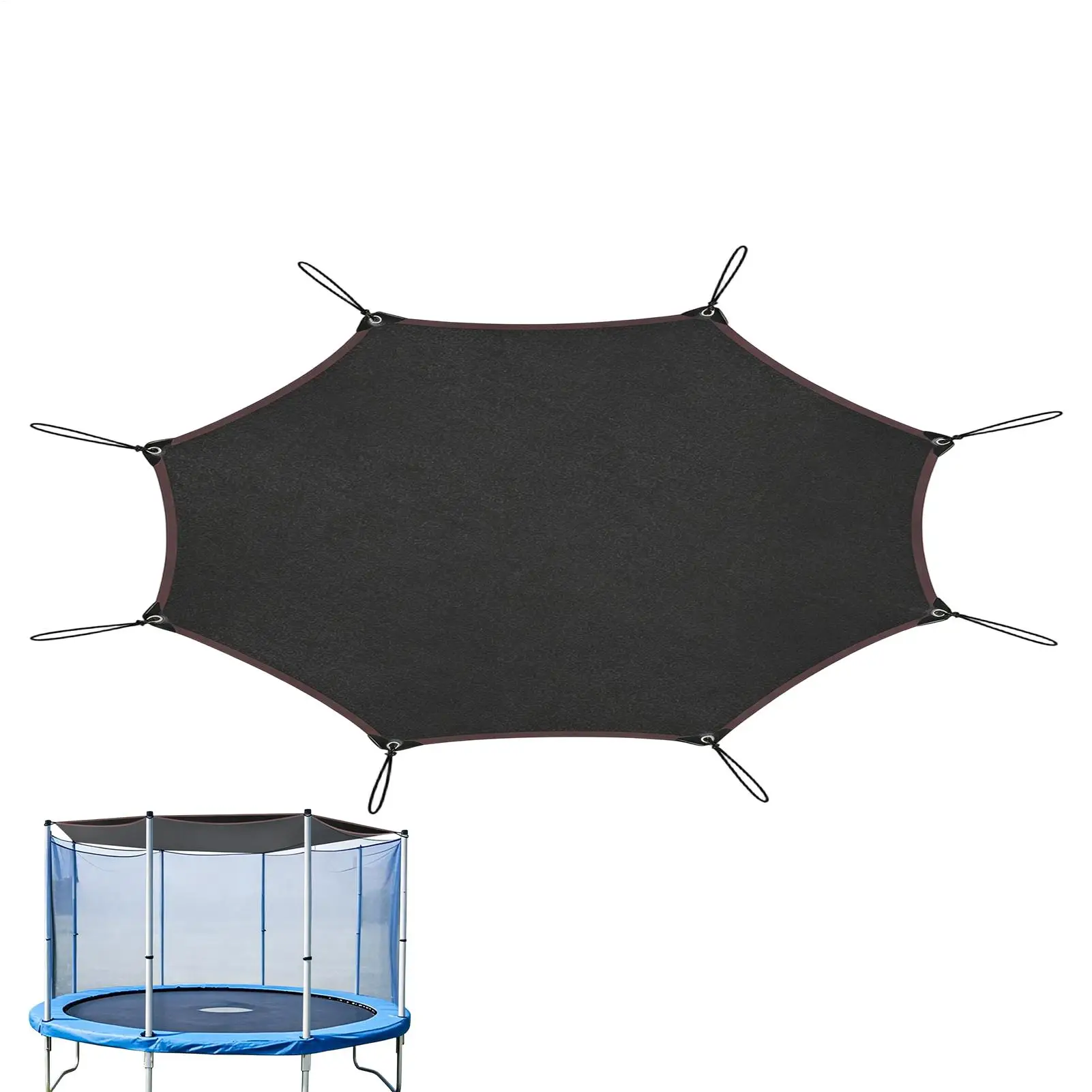 Octagonal Trampoline Sun Shade Cover Heavy Duty Multi-functional for Patio Pool Camping Garden Lawn Deck Outdoor & Rain
Octagonal Trampoline Sun Shade Cover Heavy Duty Multi-functional for Patio Pool Camping Garden Lawn Deck Outdoor & Rain