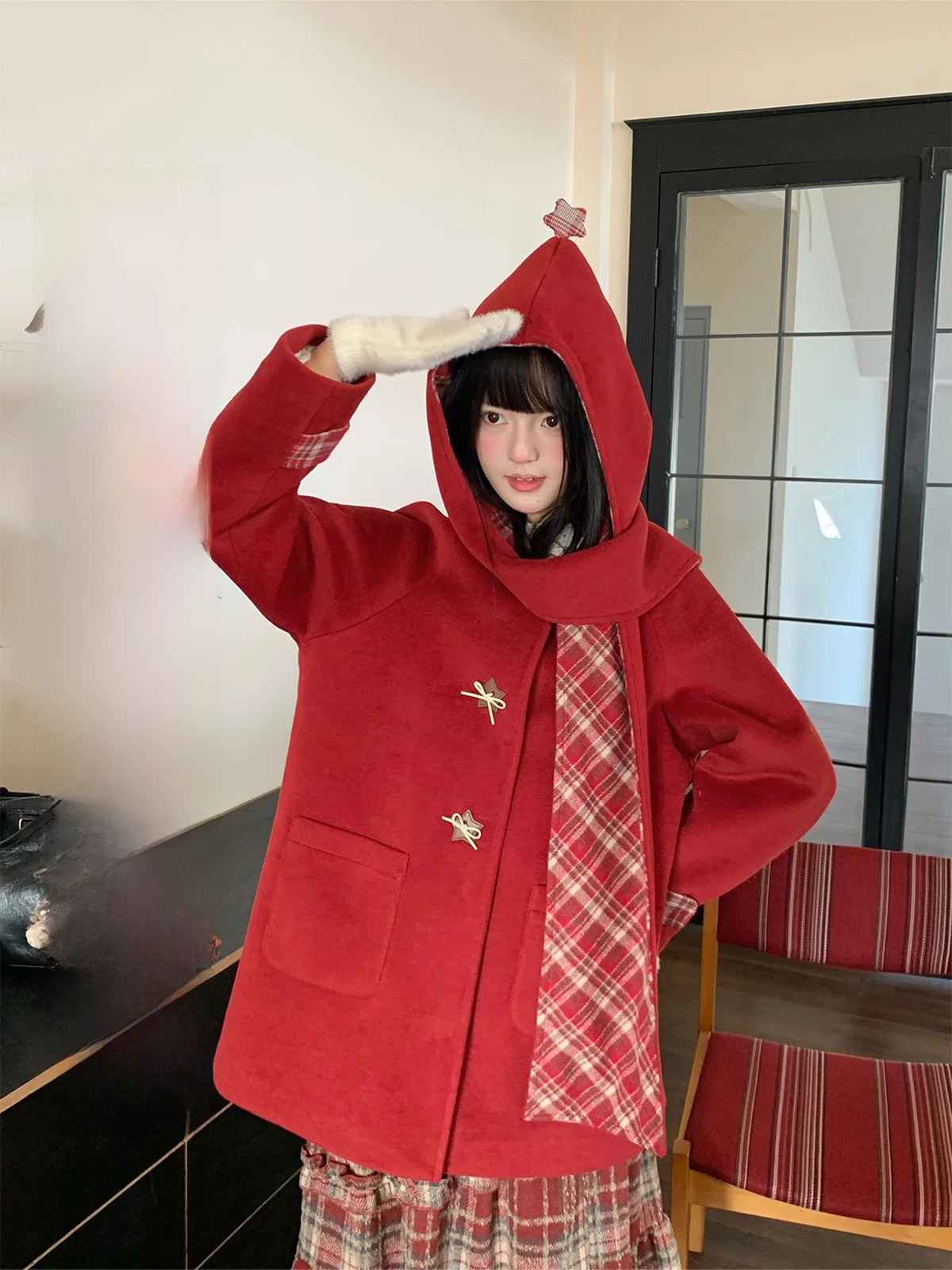 Новинка! Теплое шерстяное пальто BibiBency для девочек, средней длины, с капюшоном, повседневное, эксклюзивно онлайн.
Новинка! Теплое шерстяное пальто BibiBency для девочек, средней длины, с капюшоном, повседневное, эксклюзивно онлайн.