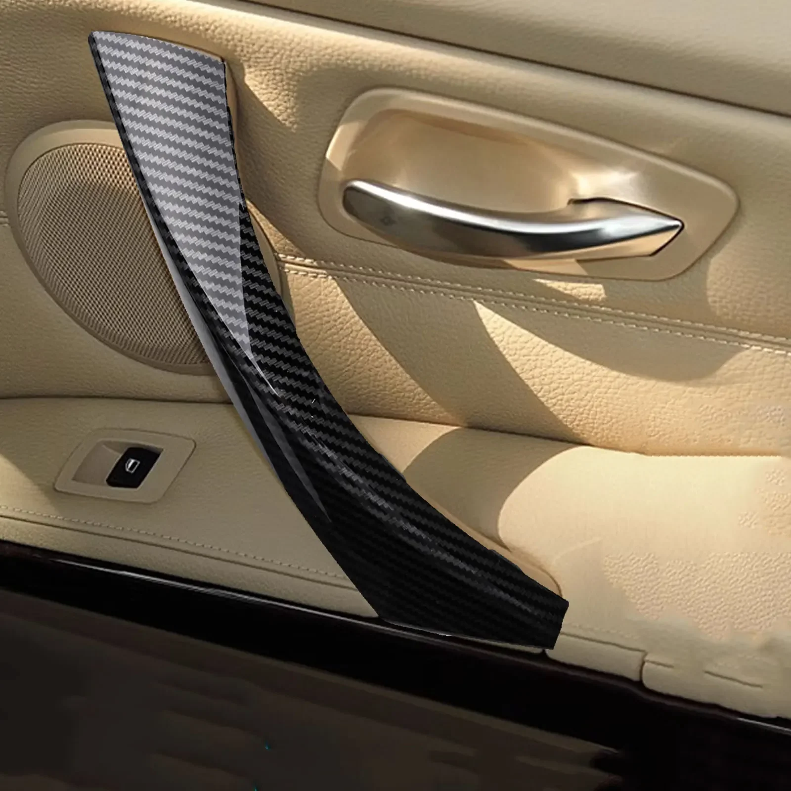 6Pcs Door Handle Pull Cover Trim ABS Carbon Fiber Inner Door Handle Pull Covers Trim For BMW 3 Series E90 E91 Interior Accessory
6Pcs Door Handle Pull Cover Trim ABS Carbon Fiber Inner Door Handle Pull Covers Trim For BMW 3 Series E90 E91 Interior Accessory