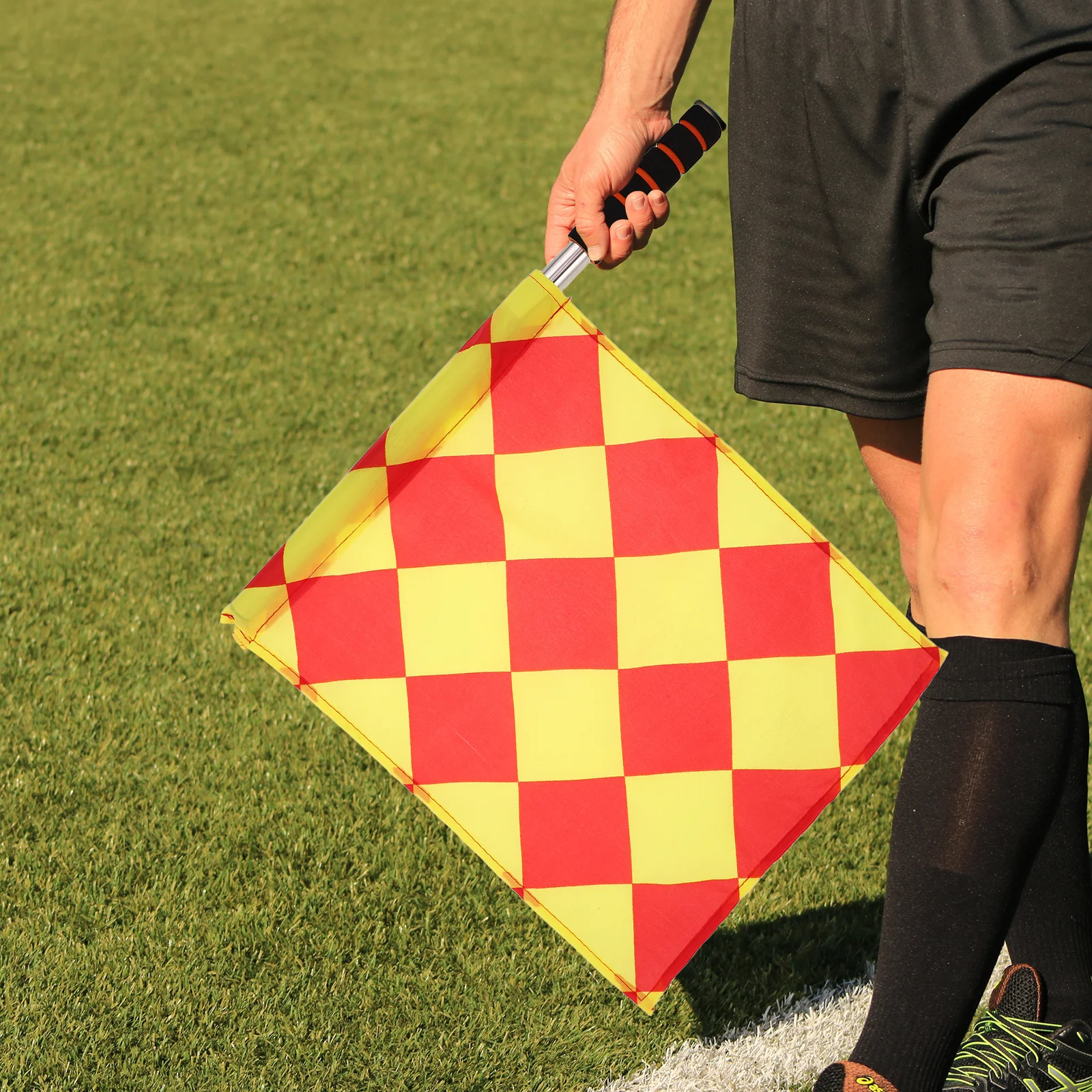 Flag Multipurpose Signal Flag For Soccer Referee Football Traffic Warning Competition Training Portable
Flag Multipurpose Signal Flag For Soccer Referee Football Traffic Warning Competition Training Portable