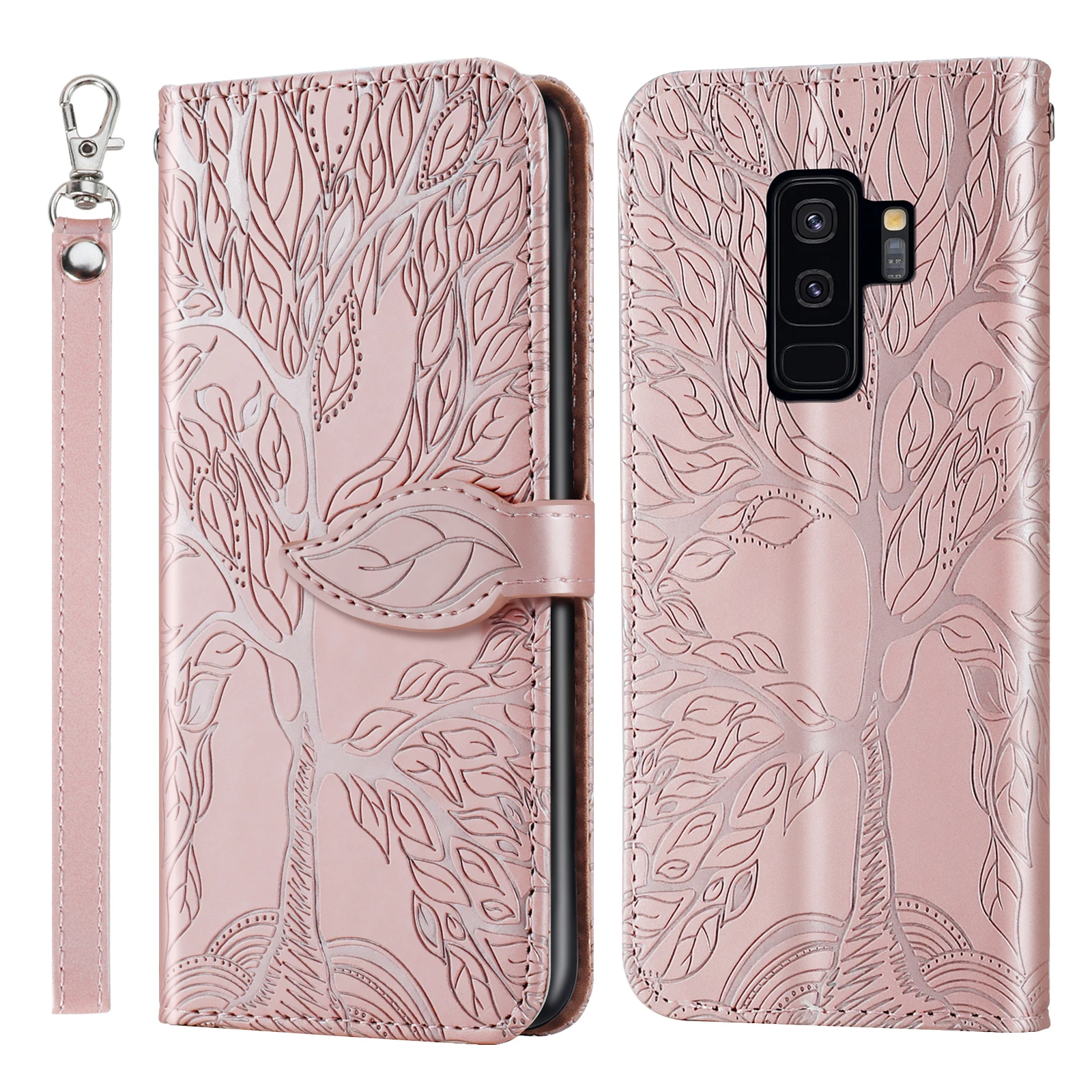 For Samsung Galaxy S9 Plus case, Tree of Life leather case with card slot, clamshell leather case
For Samsung Galaxy S9 Plus case, Tree of Life leather case with card slot, clamshell leather case