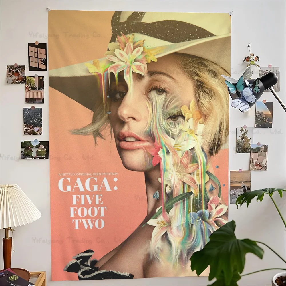 L-Lady G-Gaga Singer Printed Large Wall Tapestry Indian Buddha Wall Decoration Witchcraft Bohemian Hippie Wall Art Decor
L-Lady G-Gaga Singer Printed Large Wall Tapestry Indian Buddha Wall Decoration Witchcraft Bohemian Hippie Wall Art Decor