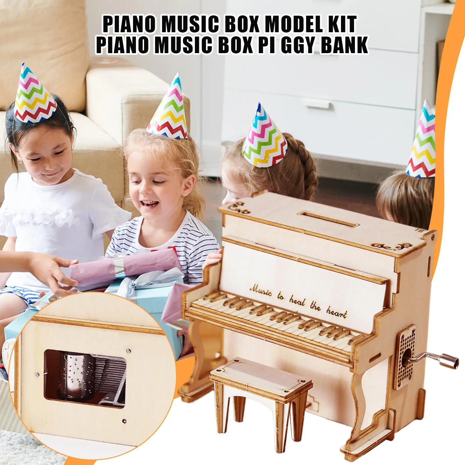 3D Puzzles for Adults Wooden Piano Music Box Jigsaw Model Kit Handmade Brain Teaser Puzzles Set for Men Women Girls Boys
3D Puzzles for Adults Wooden Piano Music Box Jigsaw Model Kit Handmade Brain Teaser Puzzles Set for Men Women Girls Boys
