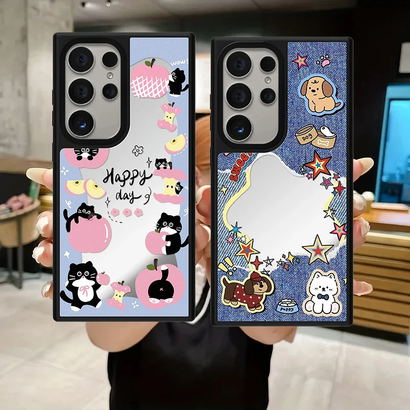 Happy Day Puppy Pattern Mirror Surface Case for Samsung Galaxy S26 S25 S24 S23 Ultra S26U S26 Plus Protective Case
Happy Day Puppy Pattern Mirror Surface Case for Samsung Galaxy S26 S25 S24 S23 Ultra S26U S26 Plus Protective Case