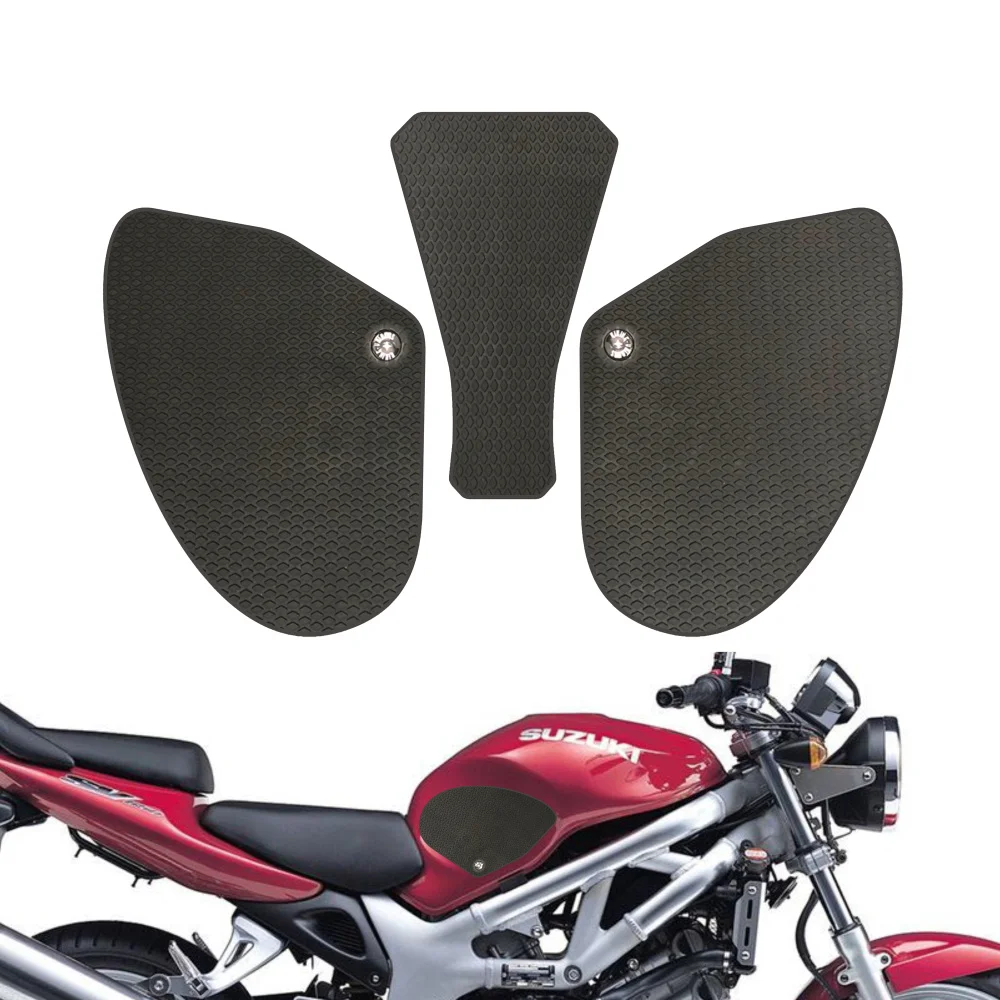 For Suzuki SV650 SV1000 S 1998 to 2002 Motorcycle Tank Traction Pad Anti Slip Sticker Gas Knee Grip Protector 
For Suzuki SV650 SV1000 S 1998 to 2002 Motorcycle Tank Traction Pad Anti Slip Sticker Gas Knee Grip Protector